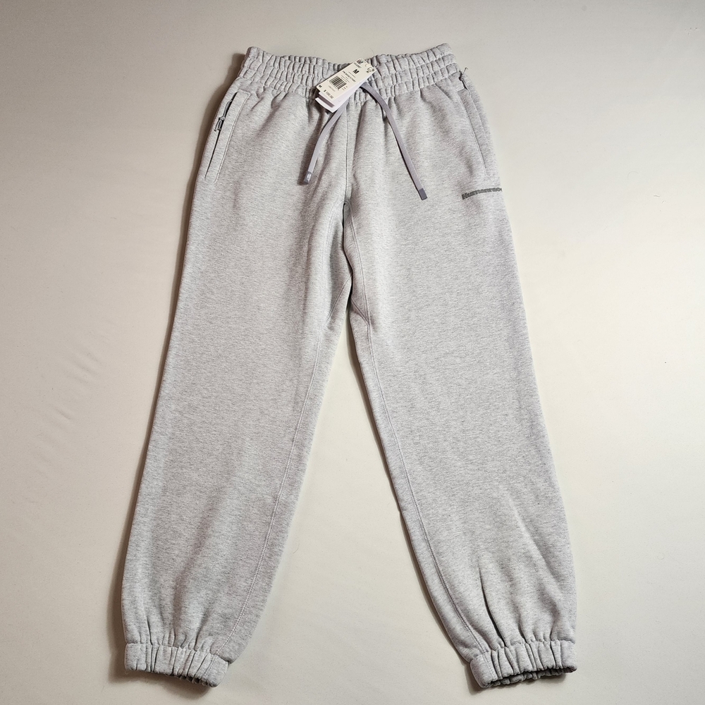 Adidas Human Race Unisex Light Grey Heather Basic Pants Size M